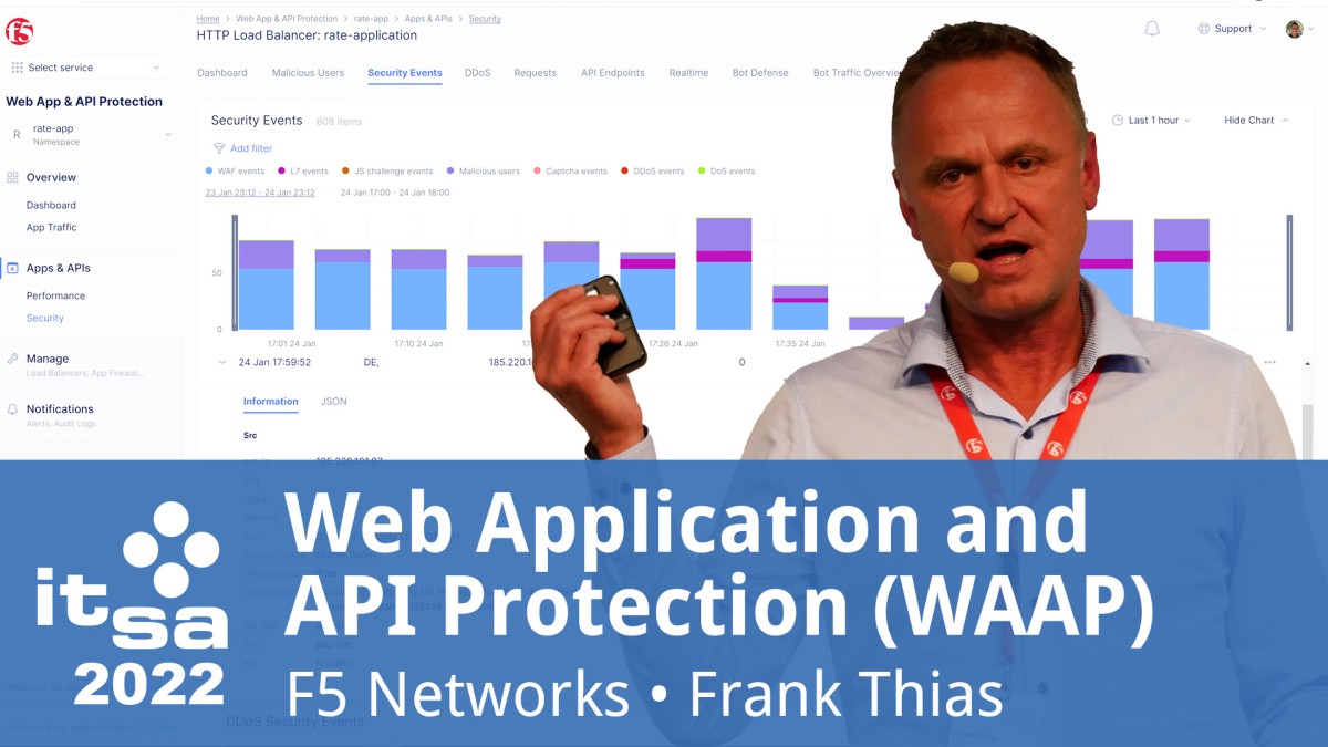 it-sa 2022: Web Application and API Protection (WAAP) - F5 Networks ...
